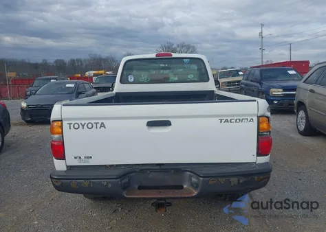 2004 Toyota Tacoma из США, поврежденный, VIN 5TEPM62N04Z354234